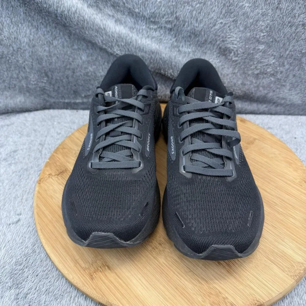 Brooks Adrenaline GTS 22 Shoes Womens Size 8.5 Black Sneakers 1203531B020